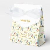 Bluebirds Favor Box Bedankdoosjes (Voorkant Zijde)