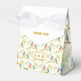 Bluebirds Favor Box Bedankdoosjes