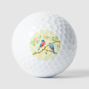 Bluebirds Golfbal Markers Bleekgeel Golfballen