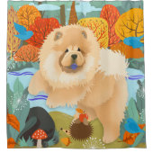 BLUEBIRDS OF HAPPINESS Chow schaduw doek gordijn (Voorkant)