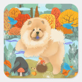 BLUEBIRDS OF HAPPINESS Chow Stickers (Voorkant)