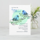 Bluebirds sur une invitation de succursale (Debout devant)