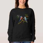 Bluebirds Sweatshirt noir (Devant)