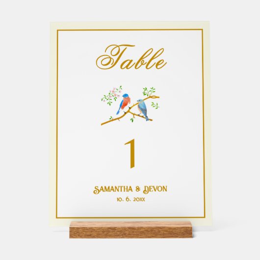 Bluebirds Wedding (Recto)