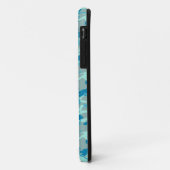 BlueBlast Camo Pattern Case-Mate iPhone Case (Achterkant/links)