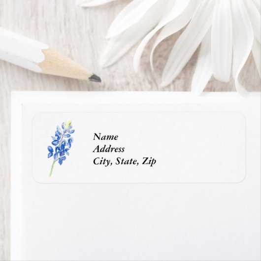 Bluebonnet 1 etiket (Insitu)