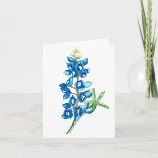 Bluebonnet 2 Spatie Kaart (Voorkant)
