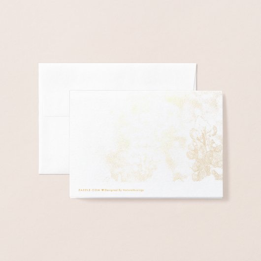 Bluebonnet Bedankt Opmerking Folie Kaarten (Met envelop)