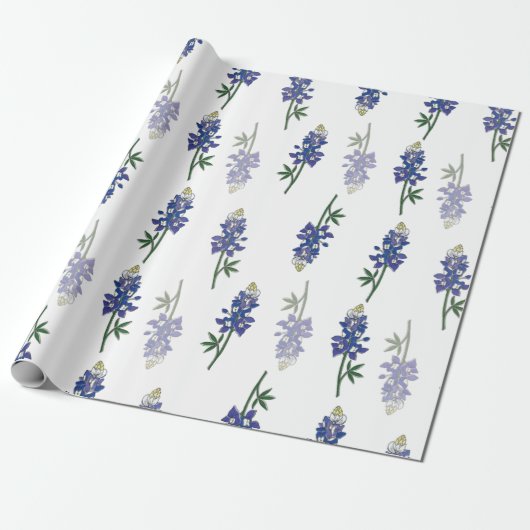 Bluebonnet Cadeaupapier (Uitgerold)