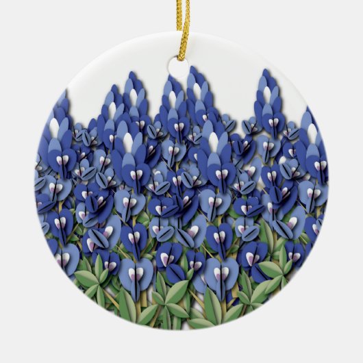 Bluebonnet Field Ornament (Voorkant)