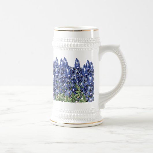 Bluebonnet Field Stein Bierpul (Rechts)