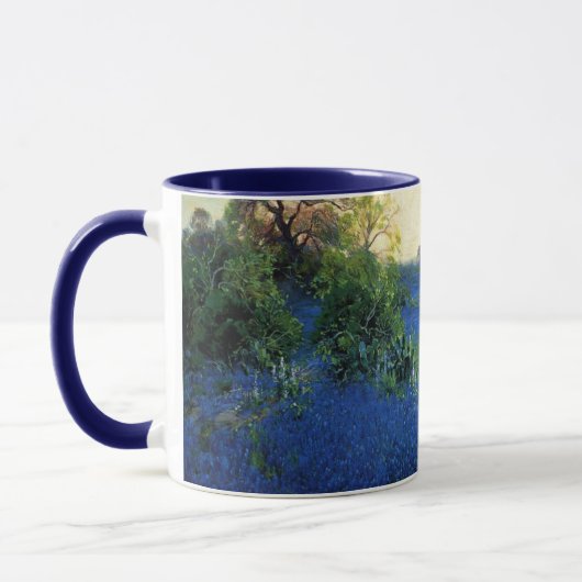 Bluebonnet Field van Julian Onderdonk Mok (Links)