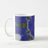 Bluebonnet Monogram Koffiemok (Links)