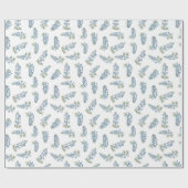 Bluebonnet Pattern Cadeaupapier (Vlak)