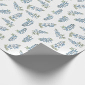 Bluebonnet Pattern Cadeaupapier (Hoek)
