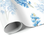 Bluebonnet Pattern Cadeaupapier (Rol Hoek)