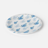 Bluebonnet Pattern Papieren Bordje (Gekanteld)