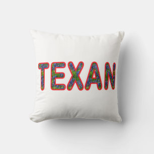 Bluebonnet Texan Kussen