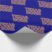 Bluebonnet Texas Born Cadeaupapier (Hoek)