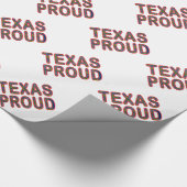 Bluebonnet Texas Proud Cadeaupapier (Hoek)