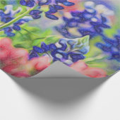 Bluebonnet Thleed Gift Wrap Cadeaupapier (Hoek)