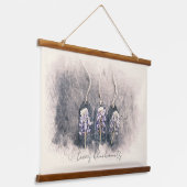 Bluebonnet Trio Sketched Waterverf Hangend Wandkleed (Gebogen)