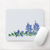 Bluebonnet Wild Flowers, Texas Flowers Muismat (Met muis)