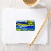 Bluebonnet Wildbloemen Etiket (Insitu)