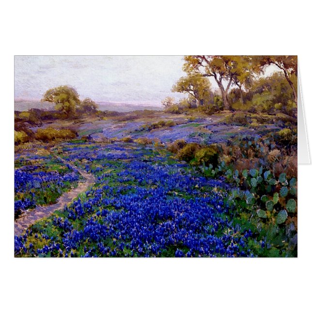 Bluebonnets à Twilight, au nord de San Antonio (Devant horizontal)