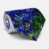 Bluebonnets bij schemering, ten noorden van San An Stropdas (Opgerold)