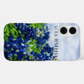 Bluebonnets Blue Flowers Texas Lupine Floral Case-Mate iPhone Case (Achterkant (horizontaal))