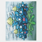 Bluebonnets Fleece Blanket Deken (Voorkant)