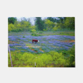 Bluebonnets in Texas Deurmat (Voorkant)