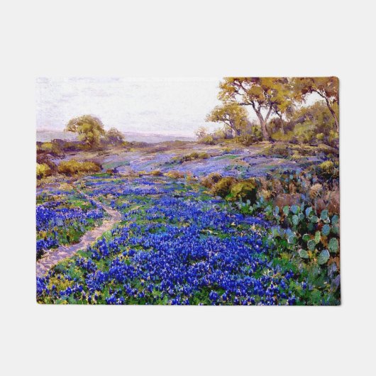Bluebonnets in Twilight, ten noorden van San Anton Deurmat (Voorkant)
