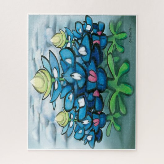 Bluebonnets Jigsaw Puzzle (Vertical)