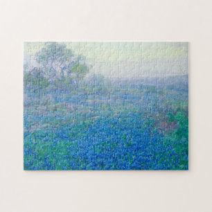 Bluebonnets near San Antonio, Texas door Onderdonk Legpuzzel