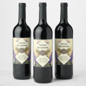 Bluebonnets of Texas Bottle Label Set Wijn Etiket (Flessen)