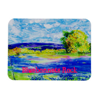 Bluebonnets Rock Magneet