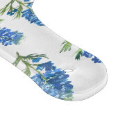 Bluebonnets Texas Blue Flowers Waterverf Snijplank (Hoek)