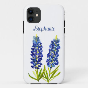 Bluebonnets Texas Flower Floral Texan iPhone 11 Hoesje