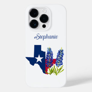 Bluebonnets Texas Flower Floral Texan Case-Mate iPhone 14 Pro Hoesje