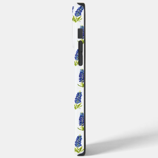 Bluebonnets Texas Flowers Wildbloemen Waterverf Case-Mate iPhone Case (Achterkant / Links)