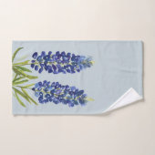 Bluebonnets Texas State Blue Flowers Aquarelle (Serviette à main)