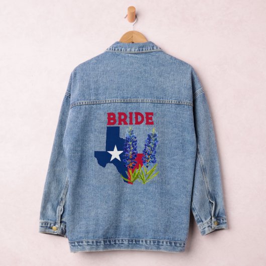 Bluebonnets Texas State Floral Mariage Bride (Hangar)