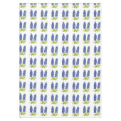 Bluebonnets Texas State Flowers Lupine Waterverf Tafelkleed (Voorkant)