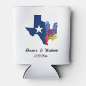 Bluebonnets Texas Texan florale natuur Weddings ca Blikjeskoeler (Voorkant)