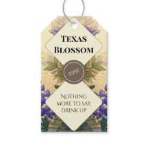 Bluebonnets van Texas Fleslabel Set