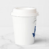 Bluebonnets Waterverf Blauw Bloemen Bloemen Bruilo Papieren Bekers (Rechts)