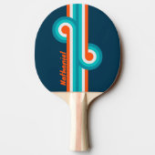 Bluebottle Echo Stripe Loop met naam Tafeltennisbatje (Achterkant)
