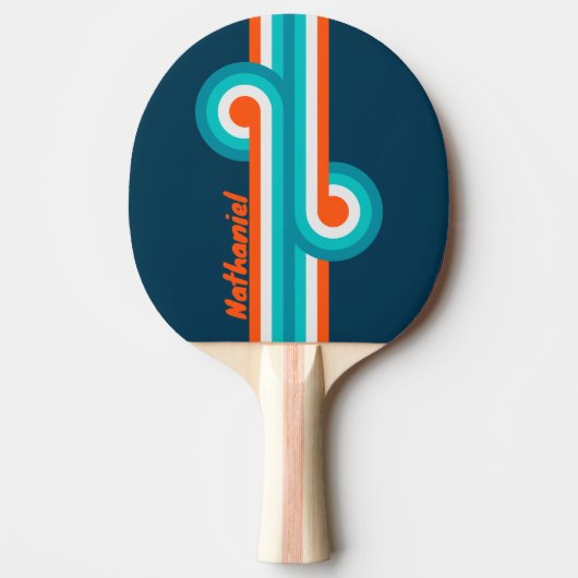 Bluebottle Echo Stripe Loop met naam Tafeltennisbatje (Voorkant)